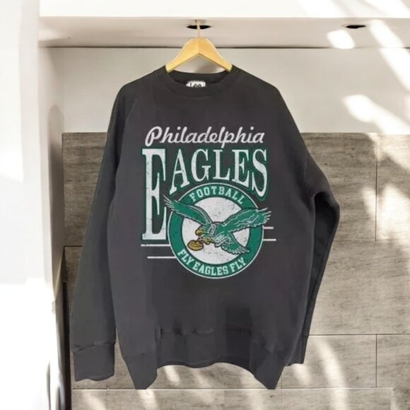 Philadelphia Eagles Sweatshirt American Sport Retro Unisex Men Women - Picture 1 of 3